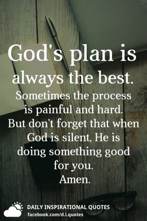 Inspirational Quotes About God Plan Shortquotes Cc