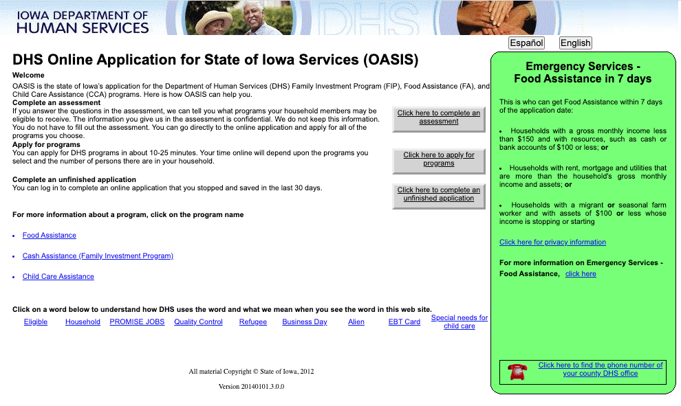 Iowa Food Stamp Application Printable Printable Application