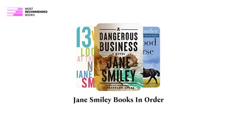 Jane Smiley Books In Order 33 Book Series