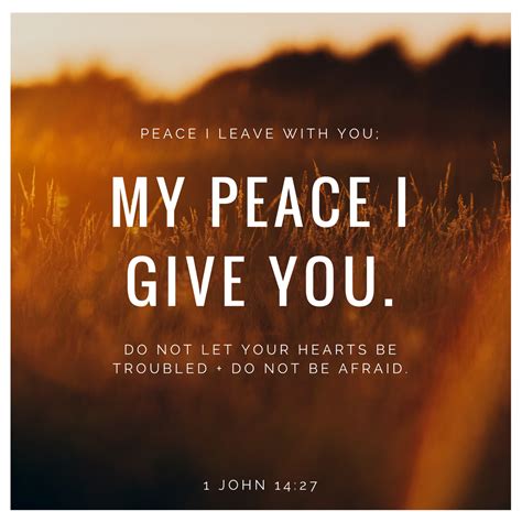 Jesus Quotes About Peace