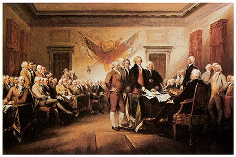 John Trumbull Declaration Of Independence Painting At Paintingvalley