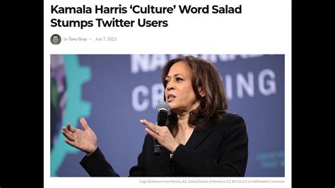 Kamala Harris Amp 39 Culture Amp 39 Word Salad Stumps Twitter Users Amp 39 Emptiest Human Being Alive Amp 39 Fox News