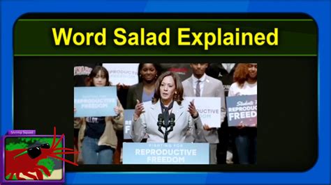 Kamala Harris Amp 39 S Word Salad Explained For Complete Morons Youtube