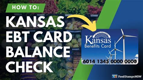 Kansas Ebt Balance Check Instructions Youtube