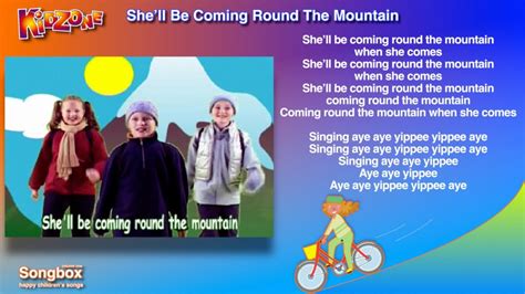 Kidzone She Ll Be Coming Round The Mountain Youtube