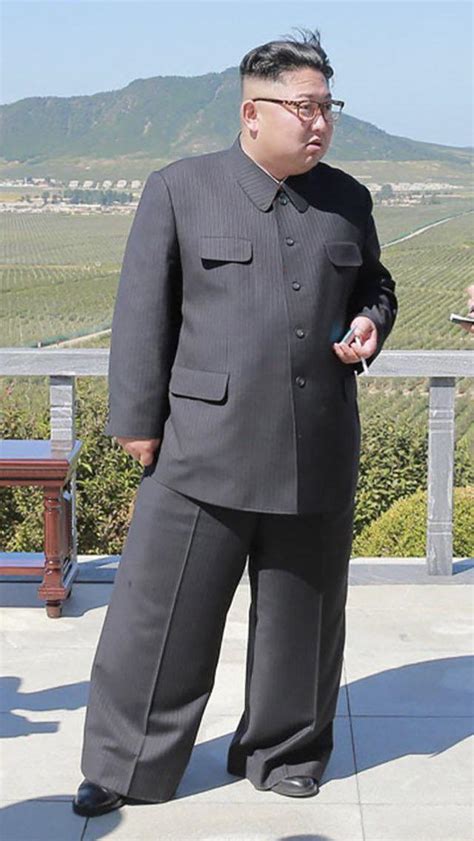 Kim Jong Un Doing His Best Absolute Unit Modeling Pose Honestly He