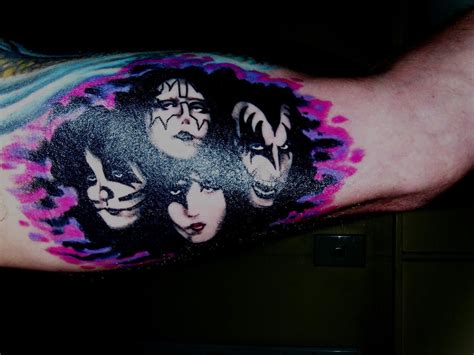 Kiss Tattoo Band Tattoo Designs Rock And Roll Tattoo Kiss Tattoos