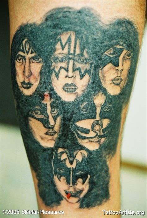 Kiss Tattoo Designs Kiss Band Tattoo Designs Kiss Tattoos Band