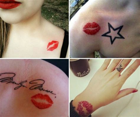 Kissing Tattoo Symbolic Meaning And Great Designs With Images Lip