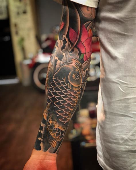 Koi Tattoo Forearm