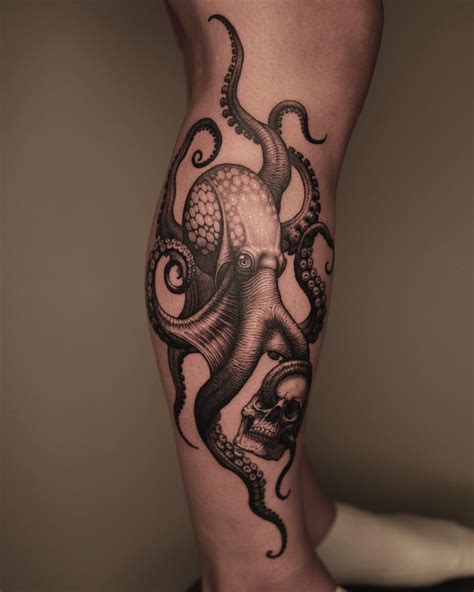 Kraken Tattoo Ideas