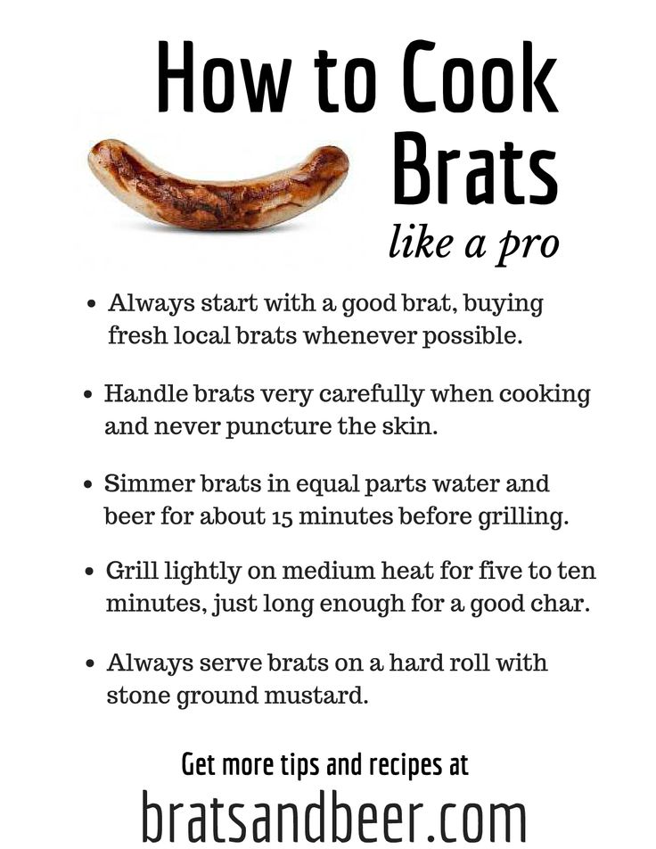 Learn How To Cook Brats Perfectly Each And Every Time With Simple Tips