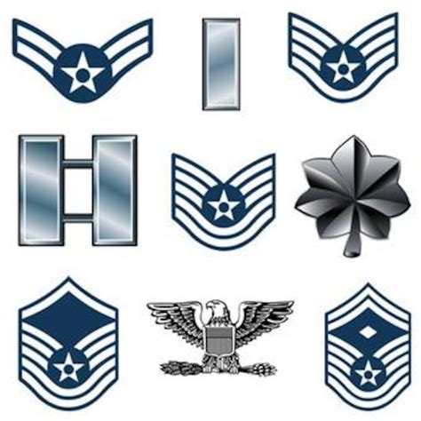 Lieutenant Colonel United States Air Force Officer Rank Insignia