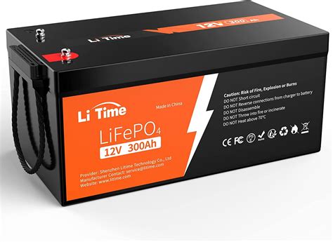 Lifepo4 12V 100Ah Li Ion Battery 200Ah 300Ah Rv China Lifepo4 Battery