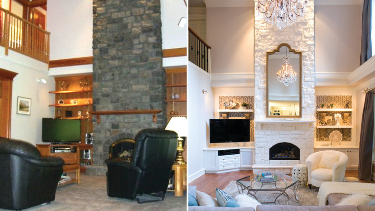 Living Room Makeovers Interior Designers Share Before And After Pics