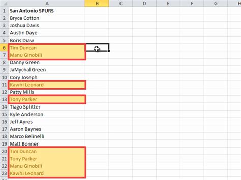 Locate Duplicates In Excel