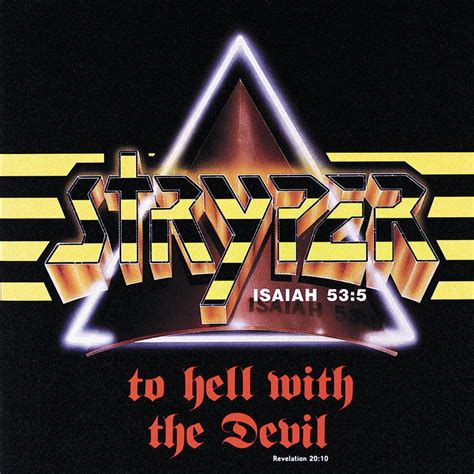 Lp Stryper To Hell With The Devil Nm