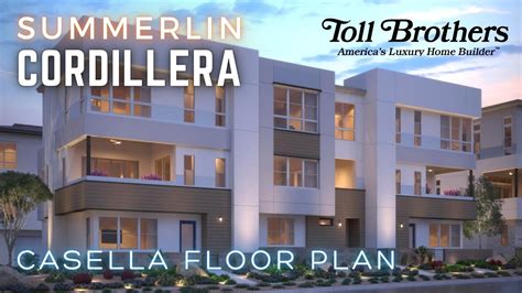 Luxury Townhome W Rooftop Cordillera Toll Brothers Casella Summerlin