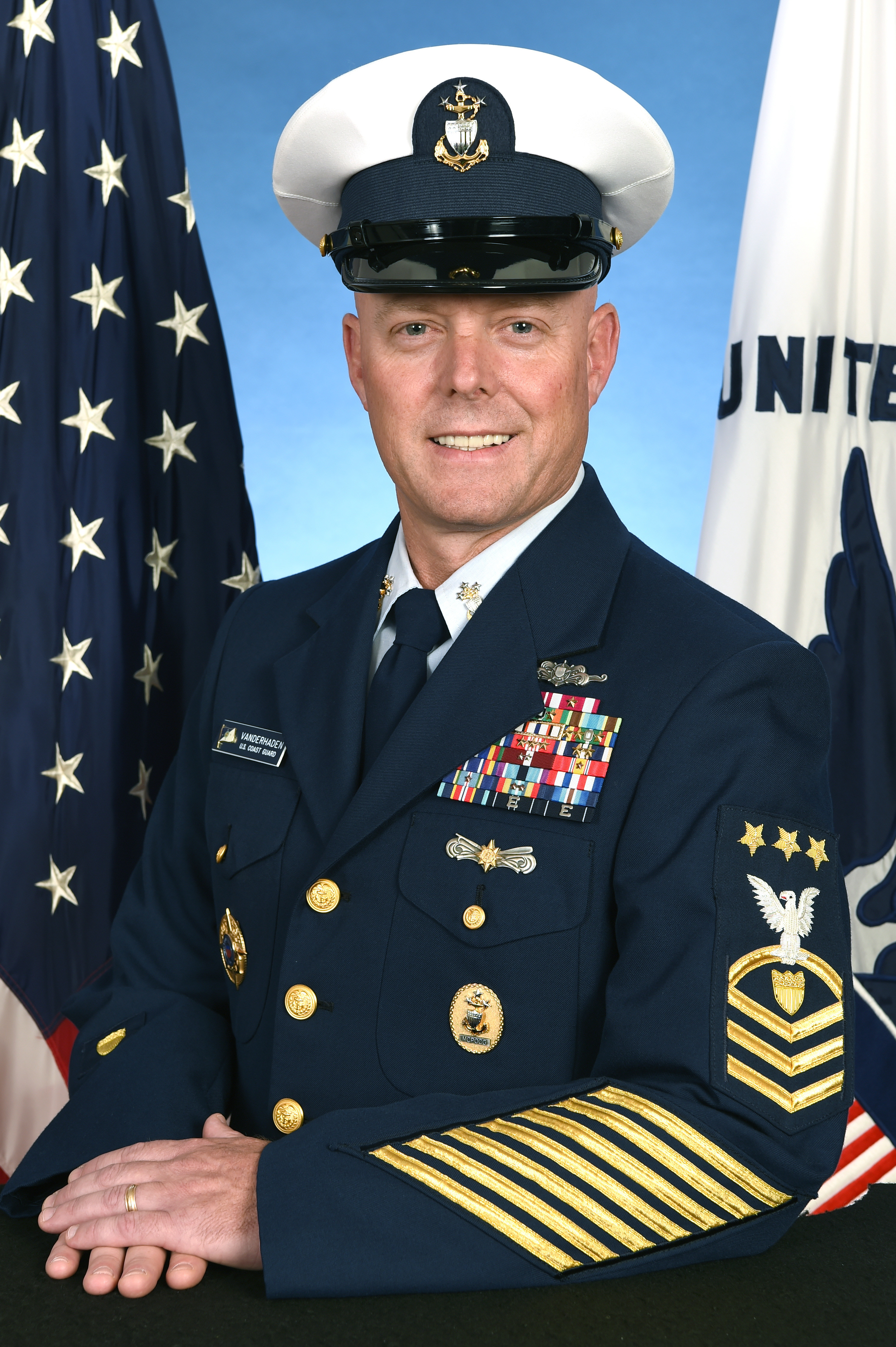 Master Chief Petty Officer Of The Coast Guard Jason M Vanderhaden U