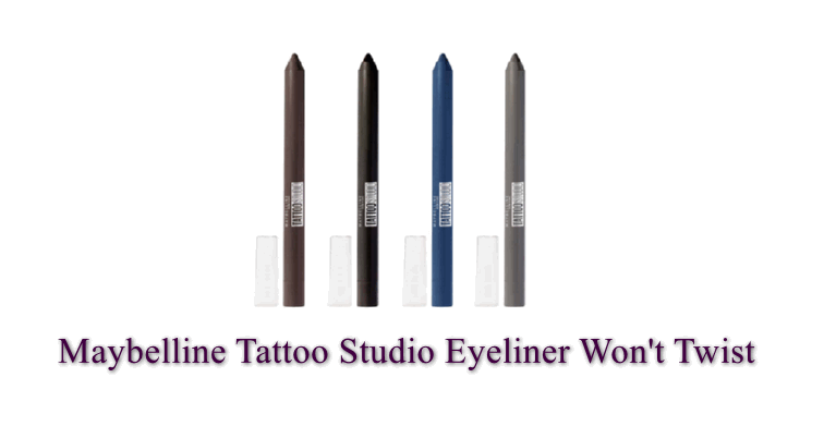 Maybelline Tattoo Studio Eyeliner Won T Twist