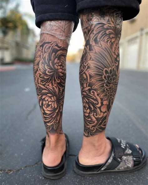 Men's Calf Tattoos