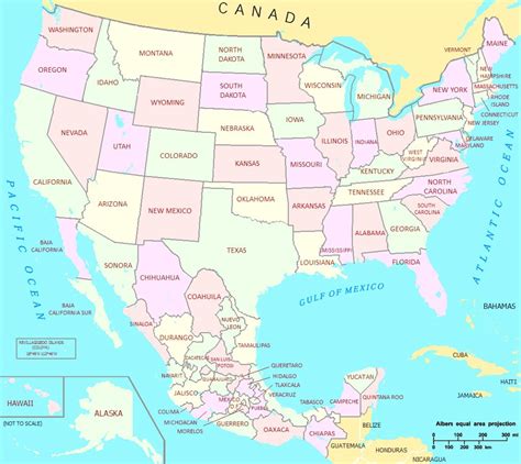 Mexico And The United States Map Printable Map 62560 Hot Sex Picture