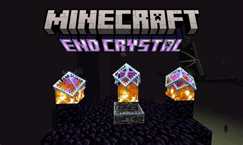 Minecraft End Crystal How To Make Uses And More Beebom