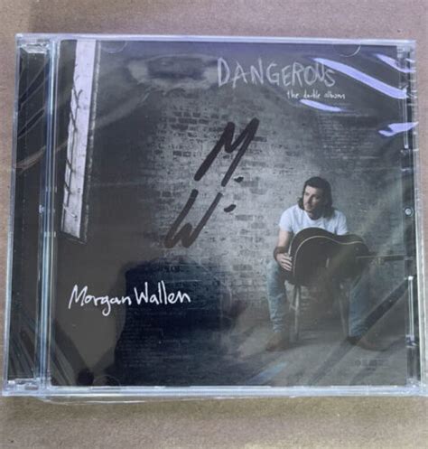 Morgan Wallen Dangerous Signed Cd The Double Album Autographed