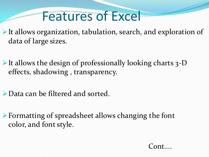 Ms Excel Ppt