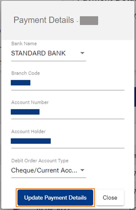 My Banking Information