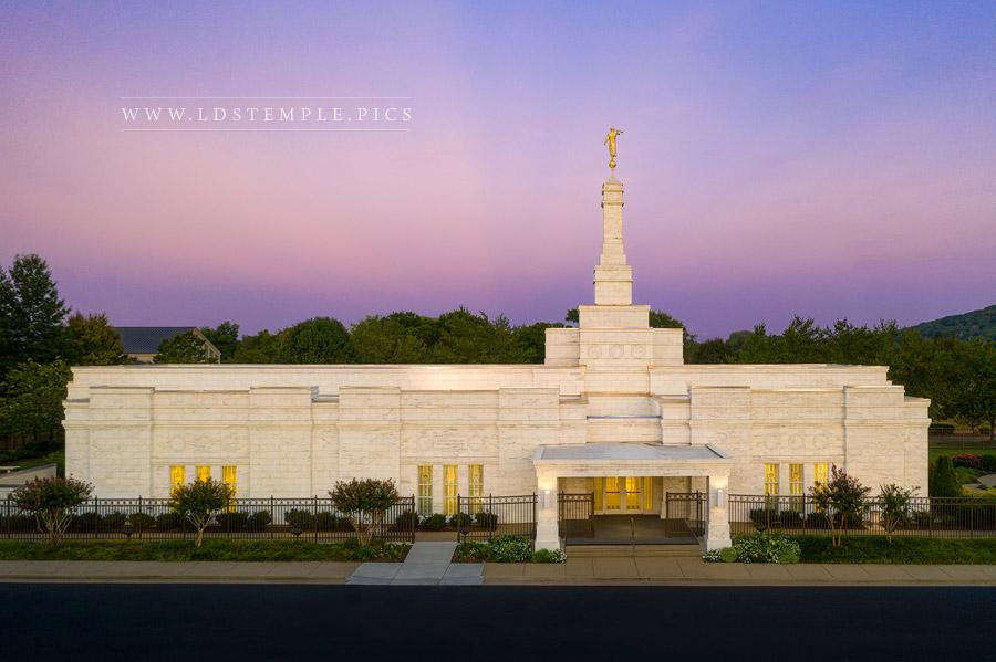 Nashville Temple Sunset Lds Temple Pictures