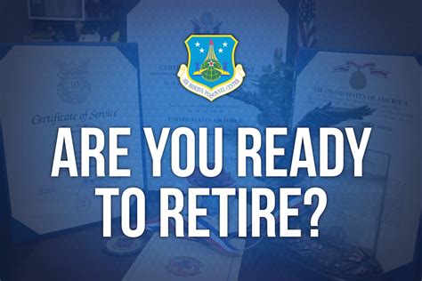 Navigating The Retirement Application Process Air Reserve Personnel