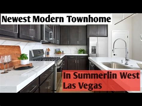 Newest Modern Townhome In Summerlin West Las Vegas High Elevation W