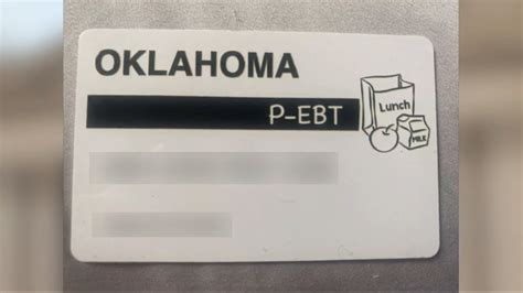 Oklahoma Parents Receiving P Ebt Cards In The Mail Who Do Not Qualify