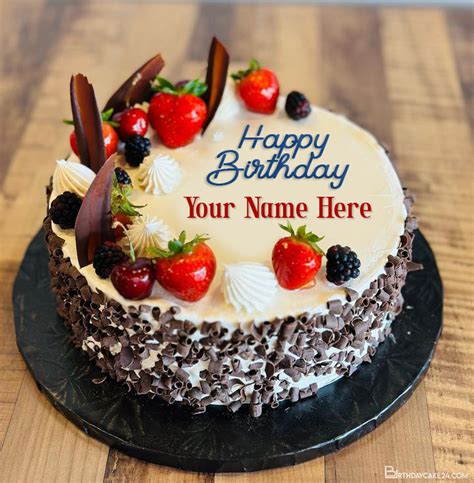 Online Generate Happy Birthday Greeting Cake With Name Edit