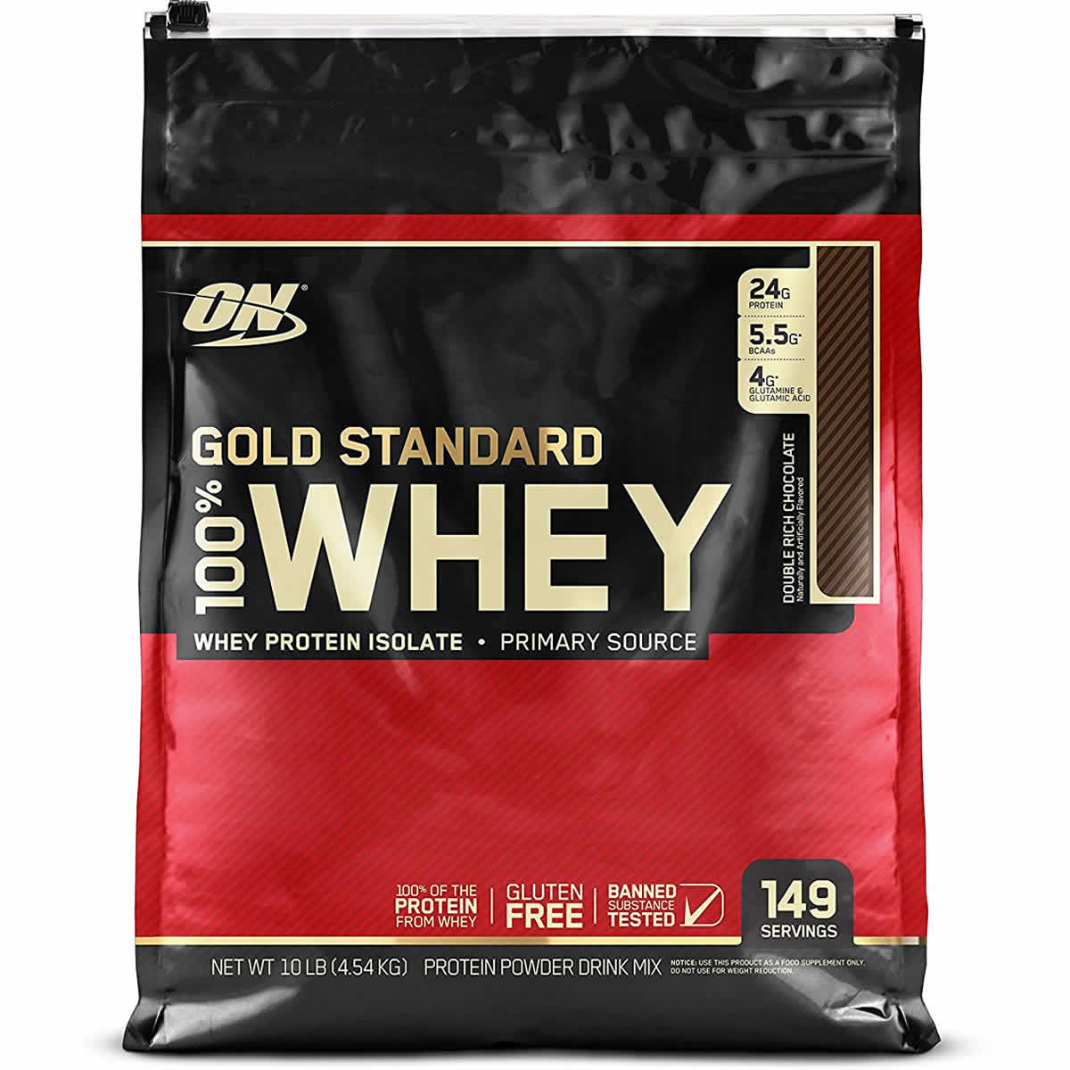 Optimum Nutrition Gold Standard 100% Whey Protein Powder, Naturally ...