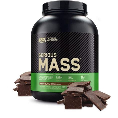 Optimum Nutrition Serious Mass Protein Powder Chocolate 50G Protein