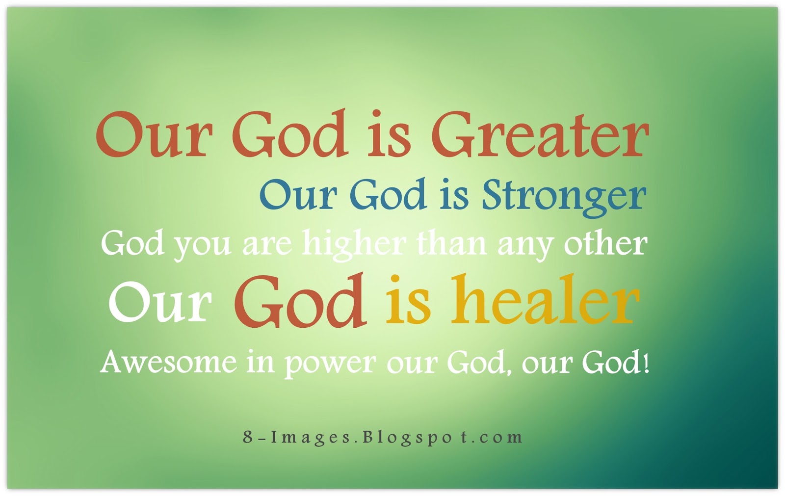 Our God Is An Awesome God Scripture Quotes Christian Quotes God