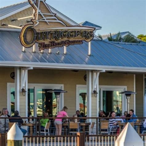 Outriggers Tiki Bar Grille Bars New Smyrna Beach Fl Reviews