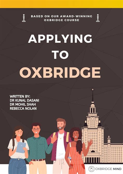 Oxbridge Application Guide Book Oxbridge Mind