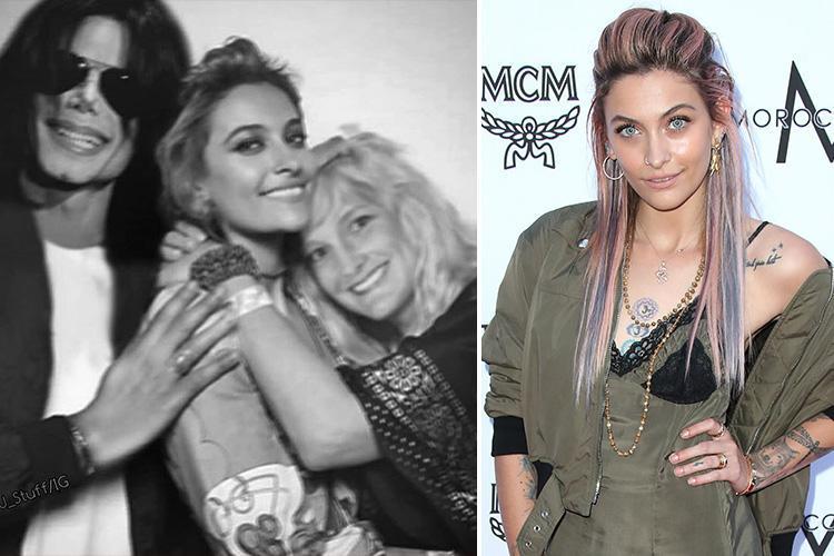 Paris Jackson Creates Haunting Family Photo As She Photoshops Dad