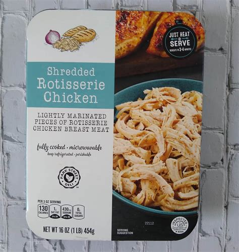 Park Street Deli Shredded Rotisserie Chicken Aldi Reviewer