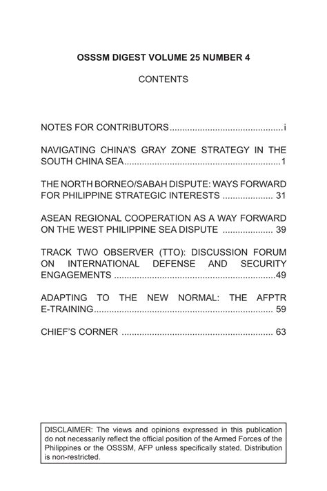 Pdf Navigating China S Gray Zone Strategy In The South China Sea