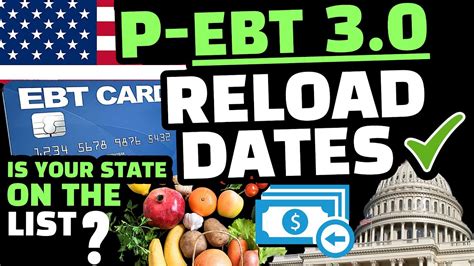 Pebt 2023 Ebt Food Stamps Update P Ebt 3 0 Reload Dates New York