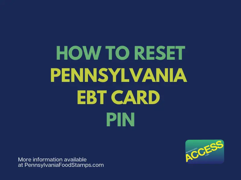 Pennsylvania Ebt Card Food Stamps Ebt