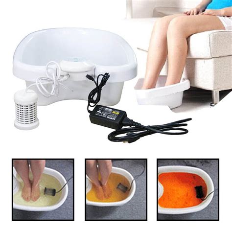 Personal Ionic Detox Foot Basin Bath Spa Cleanse Machine Array Health