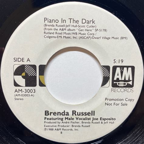 Piano In The Dark Brenda Russell Vinyl7 Records