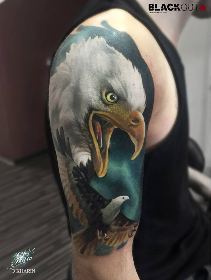 Pin By On Skull Tattoos Eagle Head Tattoo Tattoos Sleeve Tattoos