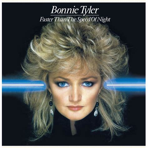 Pop Woman Bonnie Tyler Faster Than The Speed Of Night