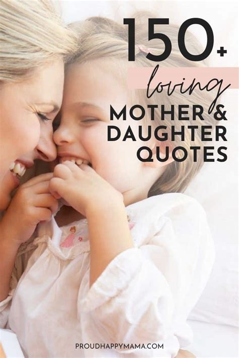 Popular Mom And Daughter Sayings